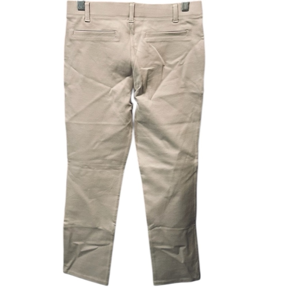 NWT QUINCE Ultra-Stretch Ponte Straight Leg Pants Ecru XS / 26 3741 - Picture 9 of 12